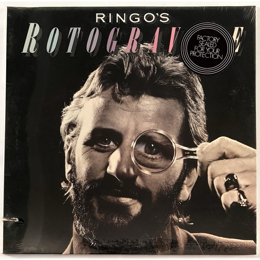 Ringo Starr‎ Ringo's Rotogravure Sealed Copy Cut Out Atlantic SD 18193 Beatles